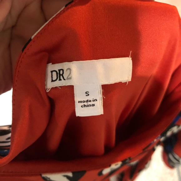 DR2 - One Shouldered Floral Dress - Sz Small - Picture 4 of 5